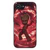 Phone Cover Guardians of the Galaxy Marvel Groots for Apple iPhone 16 15 14 11 Pro Max 7 8 Plus SE2 SE3 SE 2022 2020 Soft Case