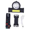 LED Headlamp Dual Light Source COB Rechargeable Super Bright Headlight for Outdoor Camping Night