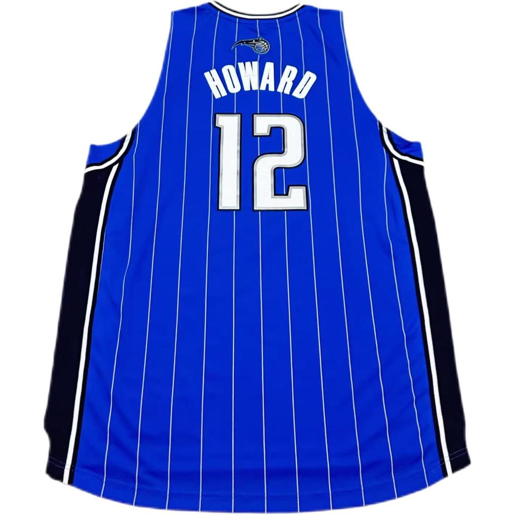 Adidas X NBA Collaboration Magic Team 12 Howard V-Neck Fashion Soft Sleeveless Basketball Jersey Unisex Jersey Blue 7912A-319-K9630