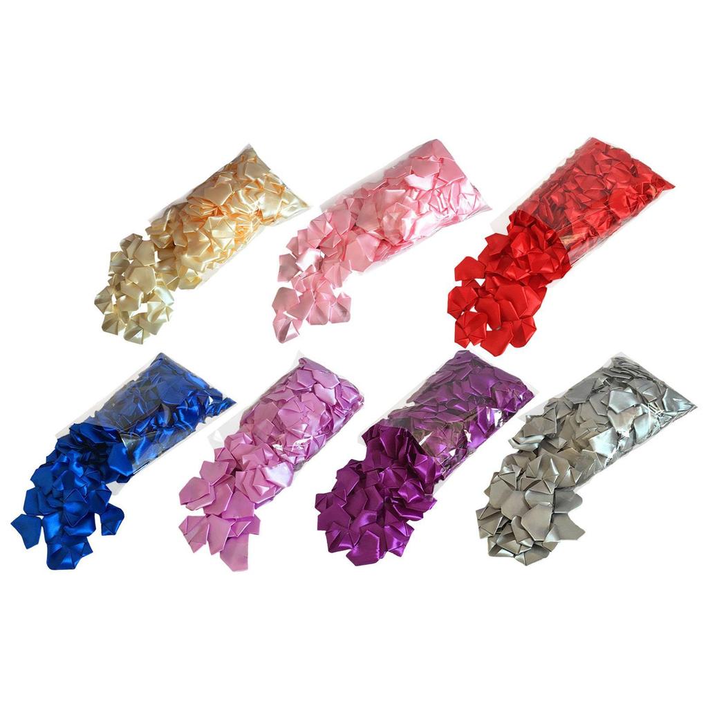 234 Штуки Атласные Ленты Лепестки Роз для Праздничных Поставок на Вечеринку Помолвки