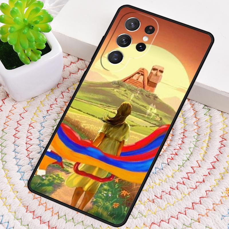 Армения Армянский флаг Чехол для телефона для Samsung Galaxy note 10 pro S26 Ultra S23 S24 FE S25 S21 S22 PLUS ударопрочный Чехол