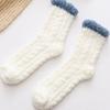 Women's Fuzzy Fluffy Slipper Socks Winter Thermal Soft Plush Floor Socks Cozy Thick Warm Home Sleeping Socks