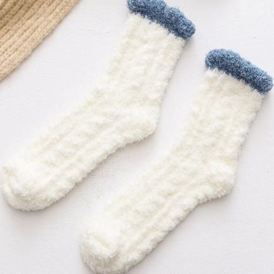 Women's Fuzzy Fluffy Slipper Socks Winter Thermal Soft Plush Floor Socks Cozy Thick Warm Home Sleeping Socks