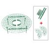 Strawberry Plant Stand Plastic Strawberry Stand Balcony Grow Vegetables Fruit Climbing Pillar Gardening Bracket Plant Stand 1Set