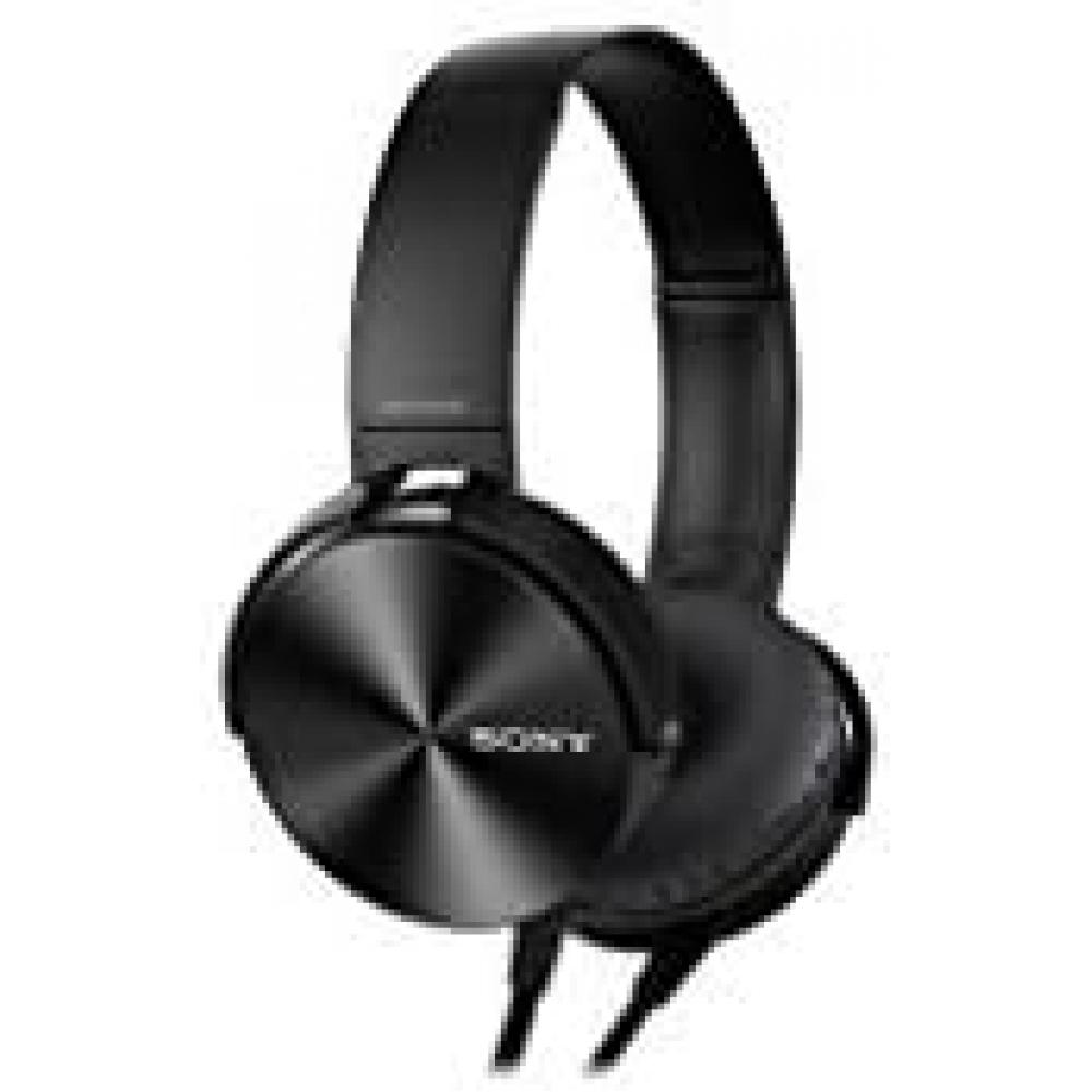 Sony Наушники Sony Mdr XB450 герметичные складные черные Mdr XB450 B черные
