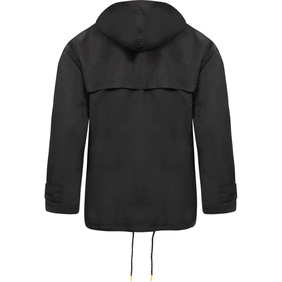 Puma Однотонная мужская куртка с передним карманом и воротником-стойкой, длинным рукавом, черная 598583-01