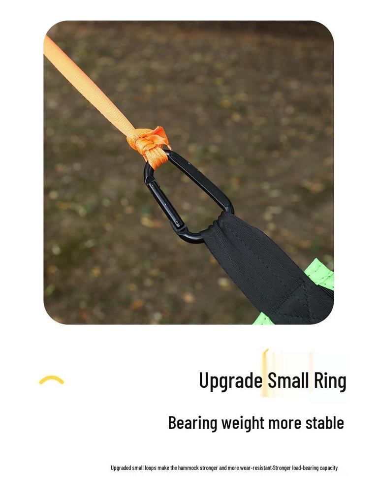 Cross-Border Triangle Air Hammock: Black Breathable Elastic Mesh for Outdoor Camping