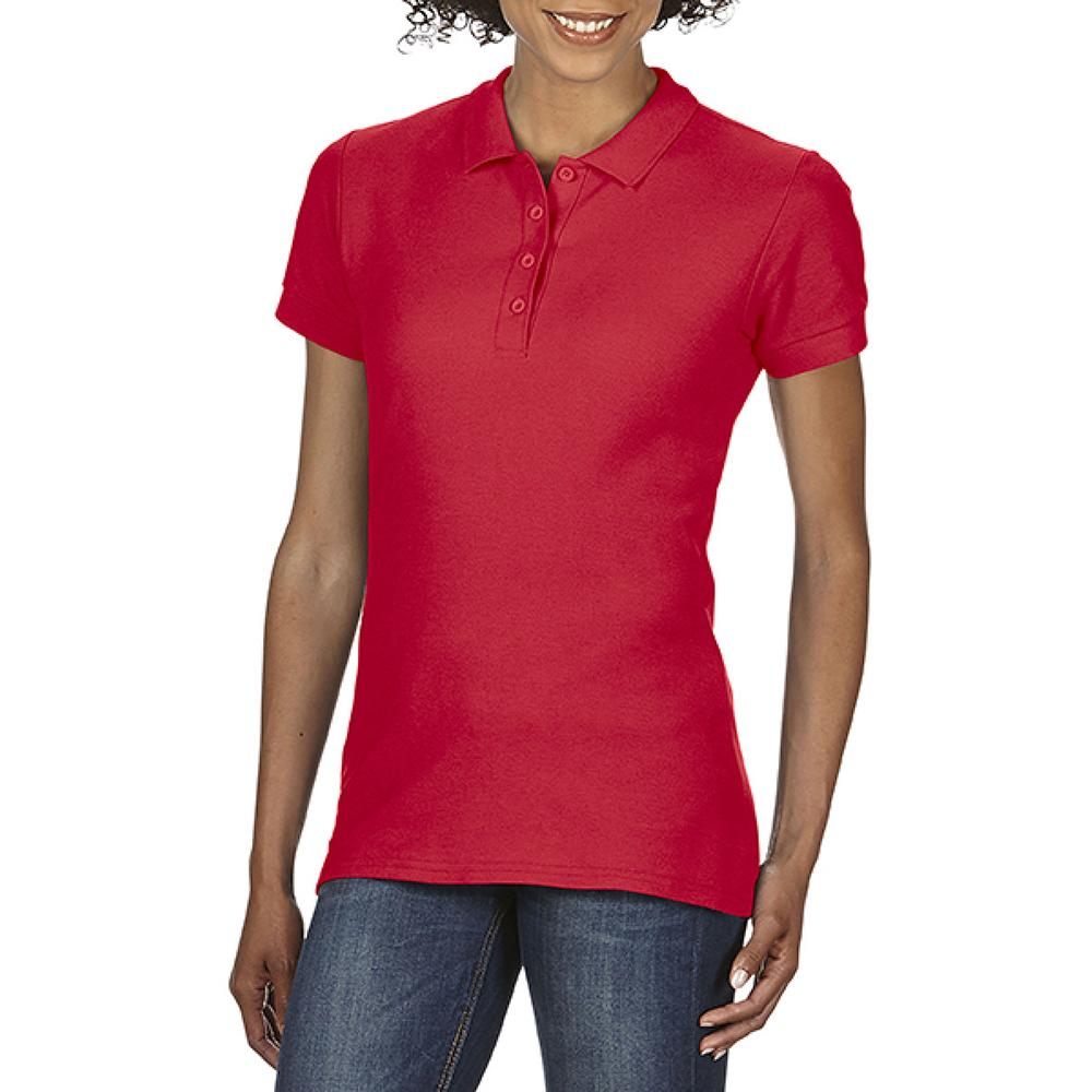 Gildan Softstyle Womens/Ladies Short Sleeve Double Pique Polo Shirt