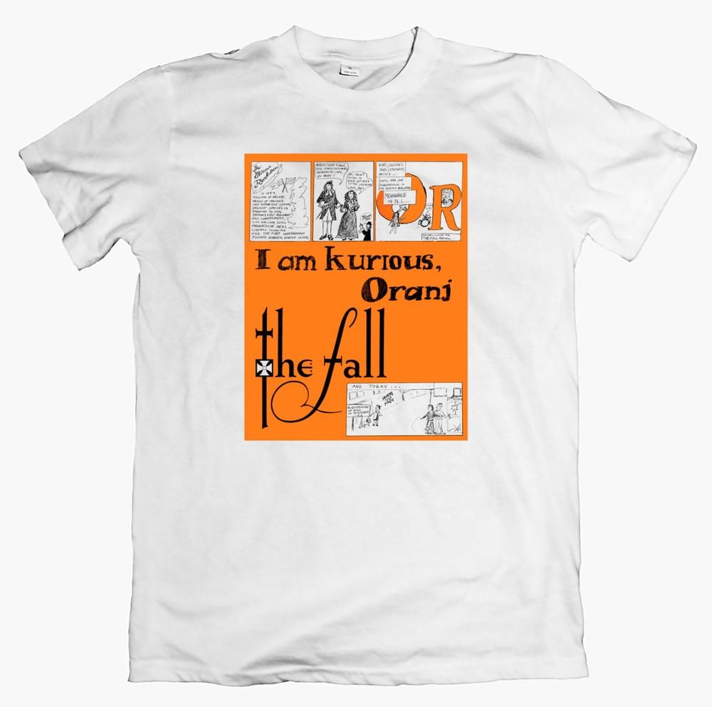 The Fall I Am Kurious Oranj Tshirt 80s Post Punk Band Tee Vintage Style Unisex