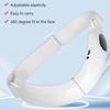 Электрический аппарат для подбородка V-образный прибор для похудения 8 режимов 15 уровней интенсивности перезаряжаемый массажер для лица покрытие подбородка косметический прибор для женщин