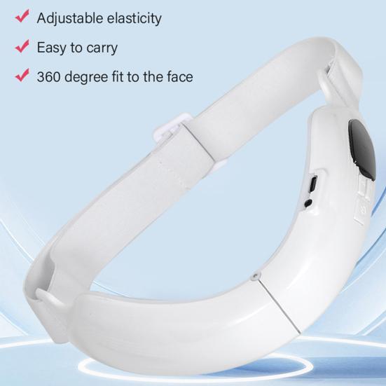 Электрический аппарат для подбородка V-образный прибор для похудения 8 режимов 15 уровней интенсивности перезаряжаемый массажер для лица покрытие подбородка косметический прибор для женщин