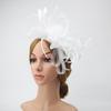 Large Wedding Feather Hair Fascinator On Headband Ladies Day Royal Ascot Races  Aliceband Net