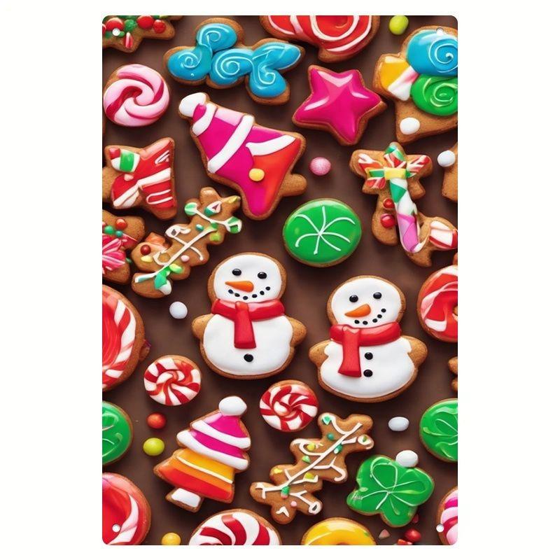"Candy Shop" Vintage Metal Tin Sign Wall Decor