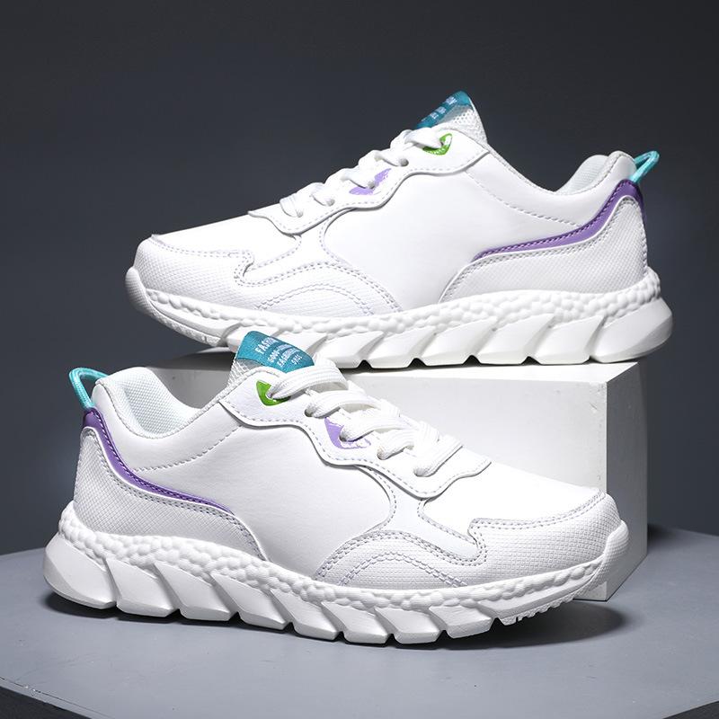 Fashion Casual Comfortable Women Sneakers Outdoor Wear Resistance 2024 New Simple Running Fitness Color Matching Women Shoes Autumntime