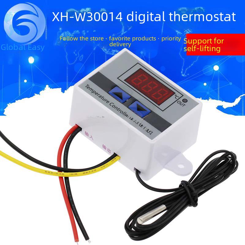 Цифровой термостат XH-W3001, регулятор температуры, переключатель