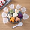 6/7Pcs Cartoon Shape Rice Ball Set Diy Sushi Mold Rice Ball Bento Press Mold