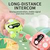 Kids Walkie Talkies Watches USB Rechargeable 300m Range Intercom with Flashlight Voice Changer & Time Display Kids Education Toy