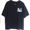 The Godfather Mens Embroidered Heavy Tshirt Medium Black NEW Unisex T-Shirt