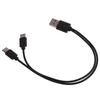 Многофункциональный зарядный кабель USB на USB C Зарядный кабель 1/2/3/4 в 1 Многократный зарядный шнур с разъемами Type-C для планшета