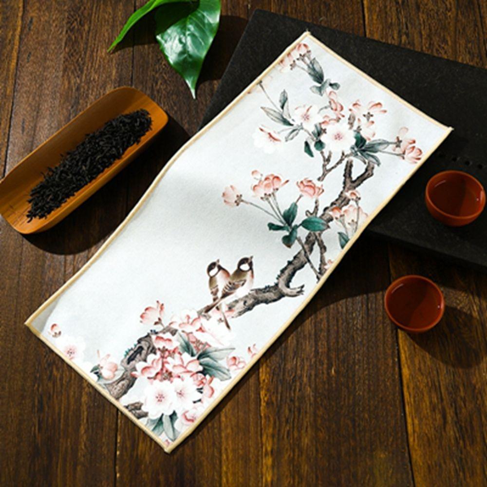 Китайский Толстый Чайный Сервиз Аксессуары Высококлассный Бытовой Профессиональный Чайное Полотенце Подставки Салфетка для Чая