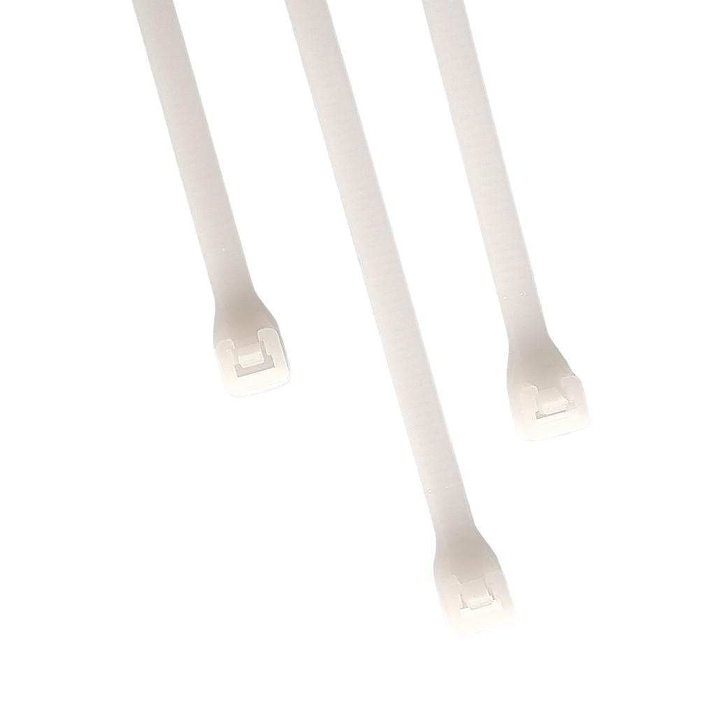 Cable Tie 4.8X200Mm White - 100Pcs