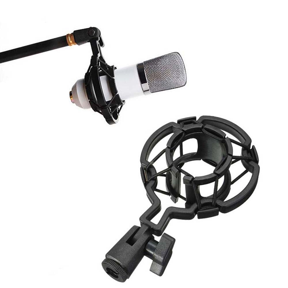 Condenser Mic Microphone Mount Holder Microphone Stand Microphone Bracket Mic Shock Mount Mic Clip