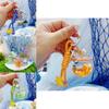 Sea Turtle Seahorse Devil Fishes Fish Tank Keychain With 3d Design Pendant For Kids And Collectors