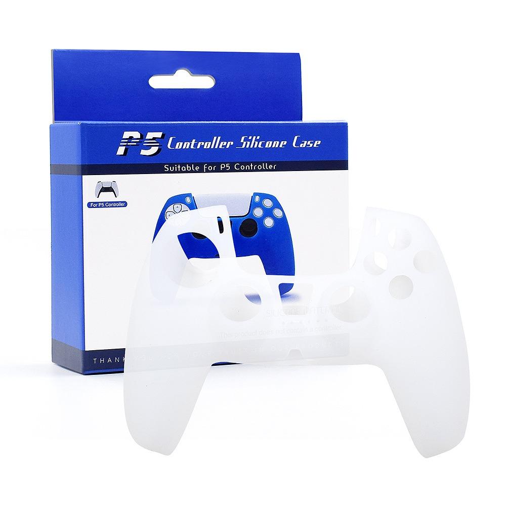 Мягкий чехол для геймпада Силиконовая оболочка Защитная крышка для PlayStation 5 Dual Sense Игровые аксессуары