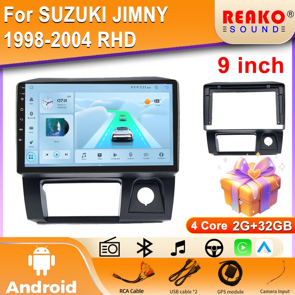 4G DSP автомобильное радио Android Auto Carplay для SUZUKI JIMNY 1998-2004 RHD мультимедийный плеер GPS 2din стерео