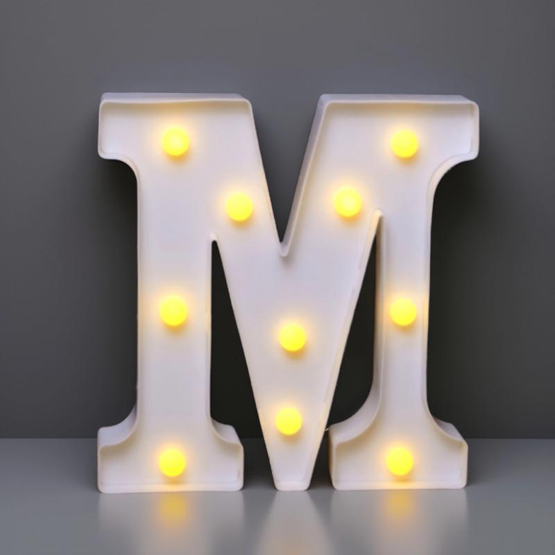 22 см светодиодные буквы и цифры для мероприятий - Идеально для дней рождения и предложений.