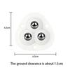 Casters Low Noise 360º Universal Wheels Self Adhesive Pulley Paste Casters Adhesive Universal Wheel