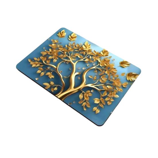 Yousheng Floral Dish Drying Mat Absorbent Kitchen Drying Mat Reusable Washable Dish Drying Pad Non-slip Dish Rack Mats for Kitchen Counter