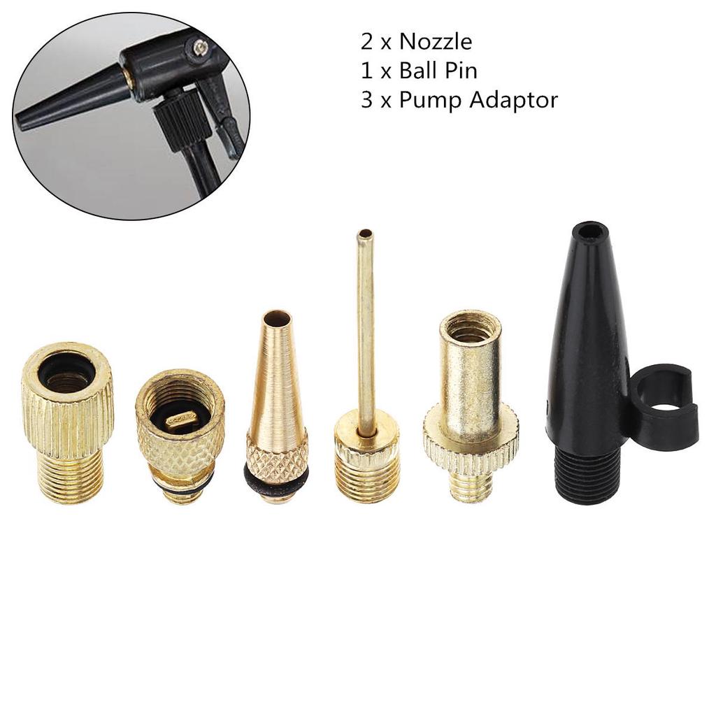 Портативная удлинительная трубка для накачки MTB/дорожного велосипеда с клапаном комплекта адаптера насоса