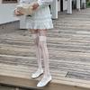 JK Girls Thigh Чулки женские полые сексуальные кружевные сетчатые чулки гольфы Лолита чулки бедра высокие носки
