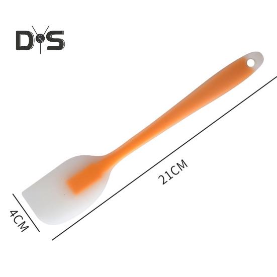 Лопатка для крема с антипригарным покрытием для приготовления десертов, портативный термостойкий скребок для выпечки, кондитерский инструмент