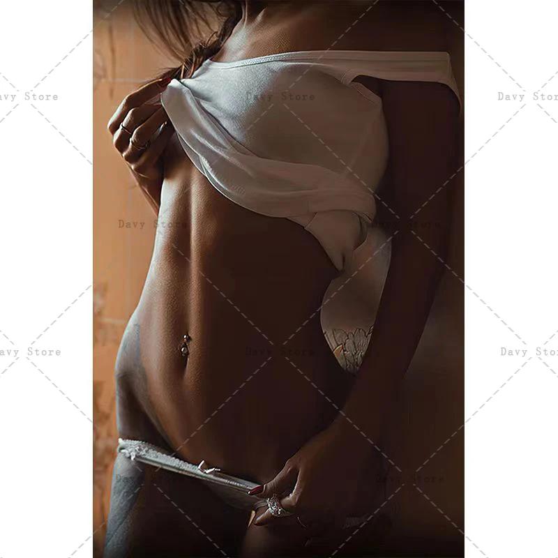 Сексуальная фитнес-красота, похудение, вдохновляющий принт для упражнений, холст, постер для украшения гостиной, домашняя настенная картина