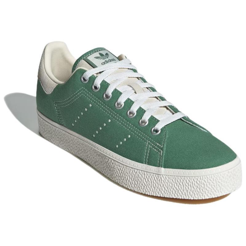 adidas Originals STAN SMITH CS Нескользящая амортизация Низкие кеды для скейтбординга Унисекс Зеленые Белые Кроссовки IF8853