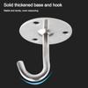 1Pcs U/J-Shaped Wall Hook Plate Deck Door Buckle New Ceiling Mount Hanger  for Fan Lamp