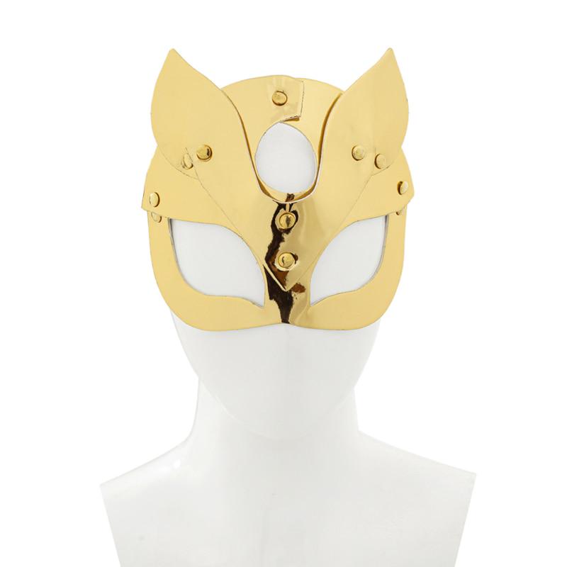 Party Cat Mask PU Leather For Women 1pc Jewelry Fashion Gift Cat Head Eye Mask