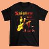 RAINBOW - Участник группы Live In Japan Подарок для фаната Черная унисекс футболка Унисекс футболка