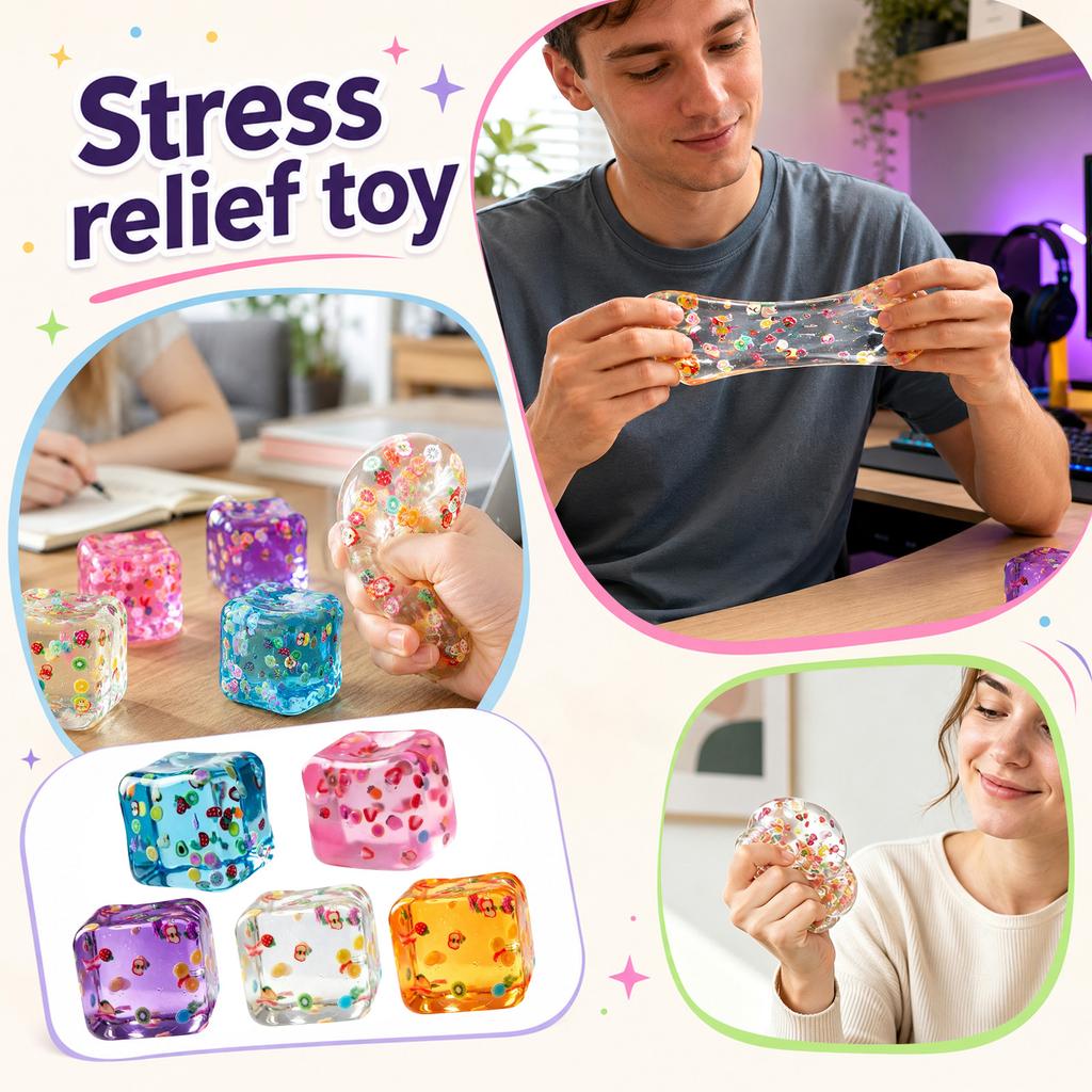 and Candy Shaped Toy for Stress - Soft Toy for Kids and Adults