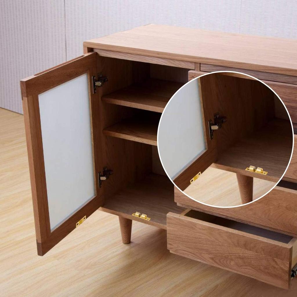 4pieces Latch Ball Double Durable And Sturdy Cabinet Door Catch Spring Steel Ball Ball Catch Latch