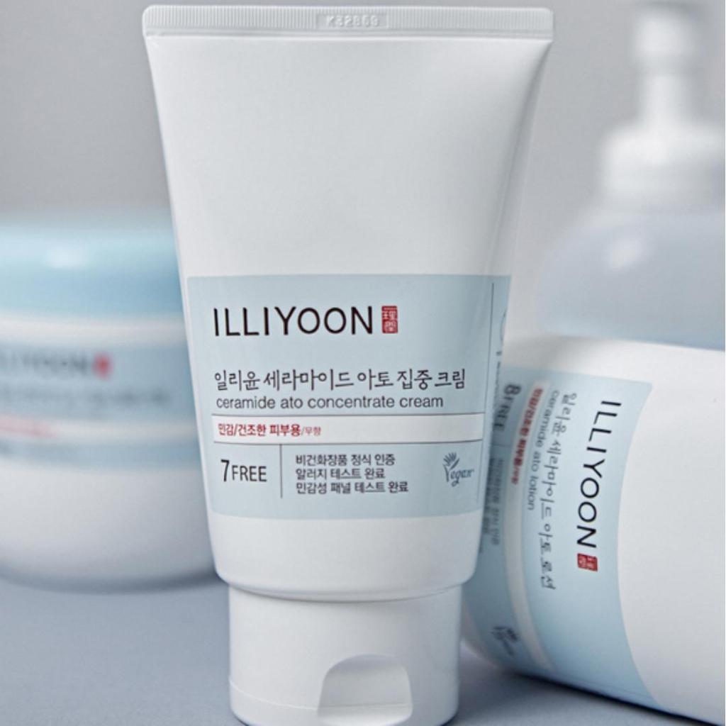 ILLIYOON Ceramide Ato Concentrate Cream 200 мл / Чувствительная и сухая кожа