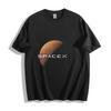 Футболка SpaceX Mars Мужская Женская Футболки Топ - Футуристическое Исследование Космоса Унисекс Футболка