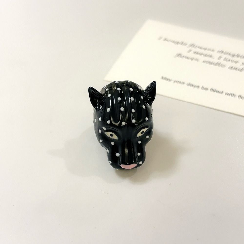 Adjustable Drip Ring Metal Irregular Opening Ring Personality Animal Ring Popular Jewelry