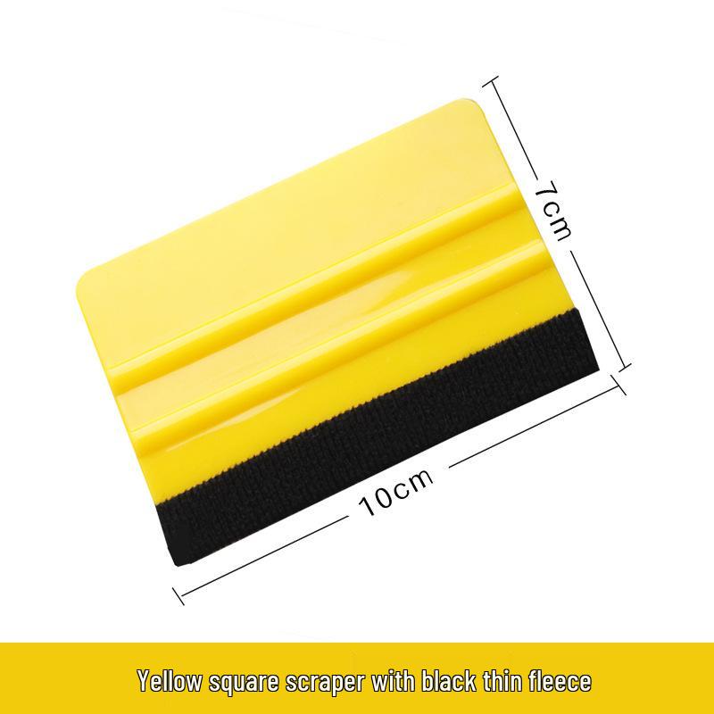 Car Color Change Film Squeegee with Felt Edge – Application Tool for Plastic and Advertising Films