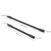 2pcs 1/2 Inch Drive Flexible Socket Extension Bar S2 Alloy Steel 250mm 350mm Bendable Socket Extender Spring Steel