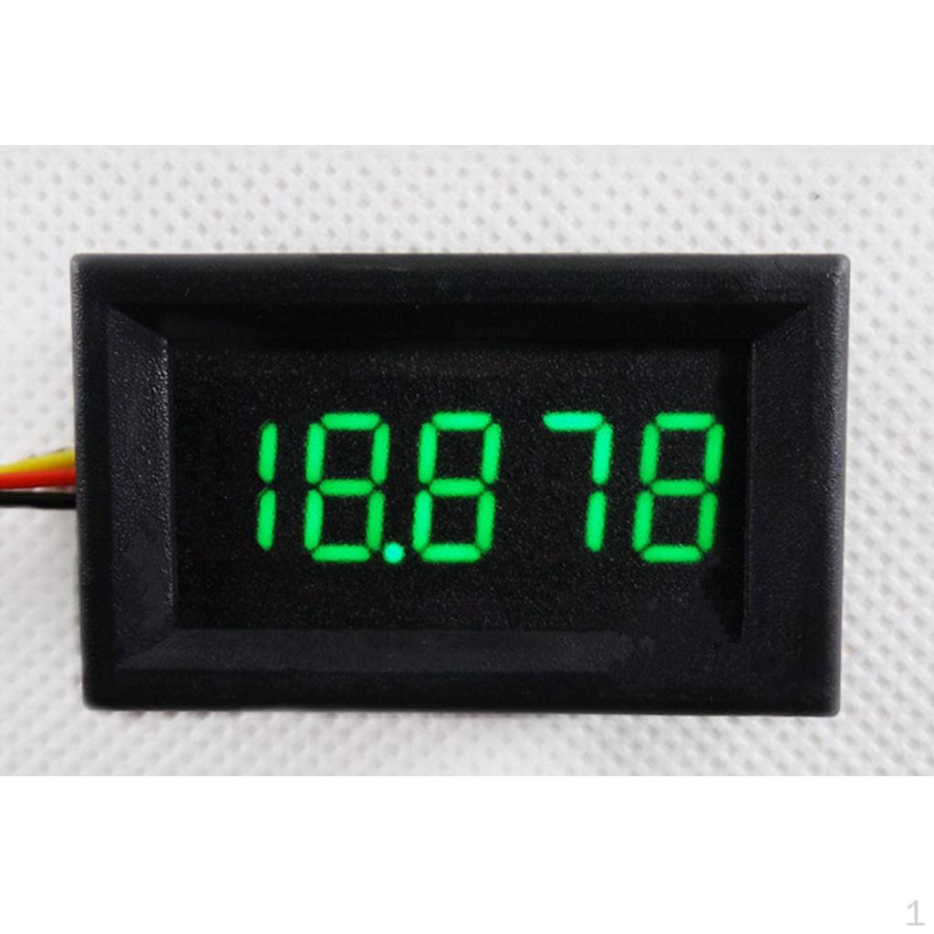 . 36 '' LED Digital Meter age 3 5 - 30V 4 Colors