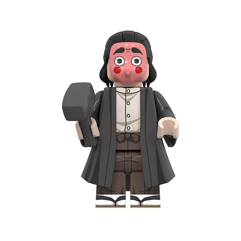 Wm6162 Серия Аниме Клинок, рассекающий демонов Рот Плоский Инь и Идзуми Дзенмен Тандзиро Фигурка Конструктор