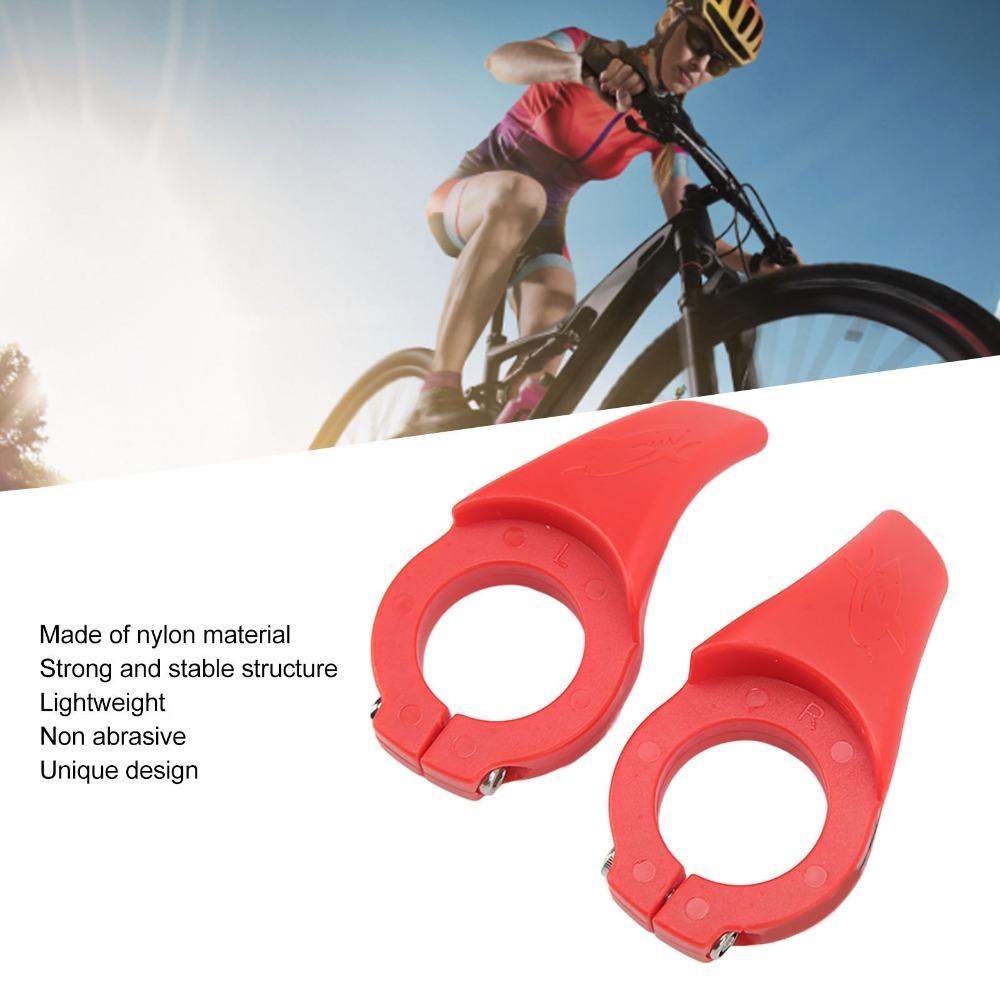 1 Pair Ergonomic Handlebar Thumb Rest Comfort Grip Easy Installation Bike Auxiliary Handlebar High Toughness